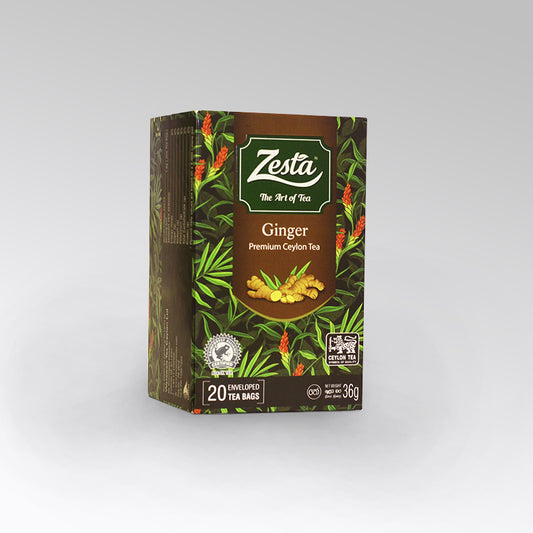 Zesta - Premium Ceylon - Ginger Flavoured Black Tea