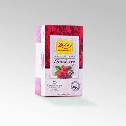 Zesta - Premium Ceylon - Strawberry Flavoured Black Tea